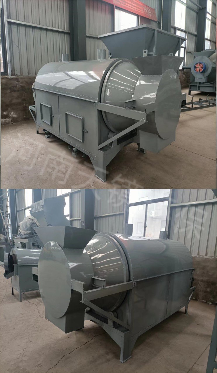 生物质肥料黏土及钾磷肥高效烘干解决方案 有机肥滚筒干燥机技术解析